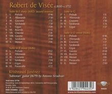 Robert de Visee (1650-1725): Livres de Pieces pour la Guittarre, CD