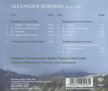 Alexander Borodin (1833-1887): Symphonien Nr.1-3, 2 CDs