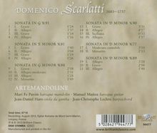 Domenico Scarlatti (1685-1757): Klaviersonaten (arrangiert für Mandoline), CD