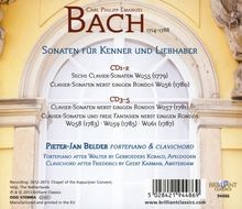 Carl Philipp Emanuel Bach (1714-1788): Für Kenner und Liebhaber (Ges.-Aufn.), 5 CDs