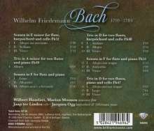 Wilhelm Friedemann Bach (1710-1784): Flötensonaten &amp; Flötentrios, CD