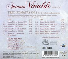 Antonio Vivaldi (1678-1741): Triosonaten RV 61-67, 69, 73, 75, 78, 79 (op.1 Nr.1-12), 2 CDs