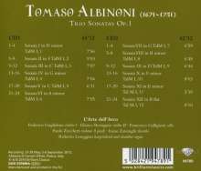 Tomaso Albinoni (1671-1751): Triosonaten op.1 Nr.1-12, 2 CDs