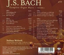 Johann Sebastian Bach (1685-1750): Sämtliche Orgelwerke Vol.2, 4 CDs
