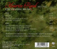 Maurice Ravel (1875-1937): Orchesterwerke, 2 CDs
