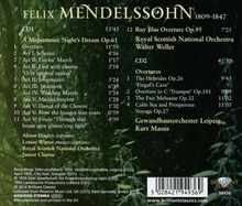 Felix Mendelssohn Bartholdy (1809-1847): Ein Sommernachtstraum, 2 CDs