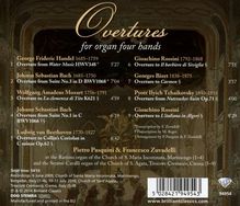 Pietro Pasquini &amp; Rancesco Zuvadelli - Overtures for organ four hands, CD