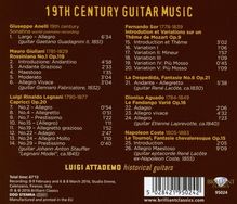 Luigi Attademo - 19th Century Guitar Music, CD