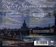 Robert Schumann (1810-1856): Streichquartette Nr.1-3, 3 CDs