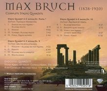 Max Bruch (1838-1920): Sämtliche Streichquartette, CD