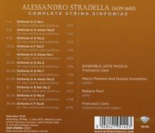 Alessandro Stradella (1642-1682): Sinfonias für 2 Violinen &amp; Bc Nr. 1-9, CD