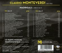 Claudio Monteverdi (1567-1643): Madrigali Libri 3 &amp; 4, 2 CDs