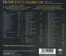 Francesco Geminiani (1687-1762): Sämtliche Werke für Cembalo, 3 CDs