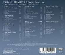 Johan Helmich Roman (1694-1758): Sonaten Nr.1-12 für Flöte &amp; Bc, 2 CDs