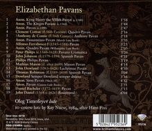 Oleg Timofeyev - Elizabethan Pavans, CD