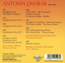 Antonin Dvorak (1841-1904): Symphonien Nr.1-9, 9 CDs