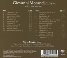 Giovanni Morandi (1777-1856): Orgelwerke, 2 CDs