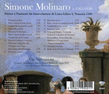 Simone Molinaro (1565-1615): Danze e Fantasie da Intavolatura di Liuto Libro I (Venedig 1599), CD