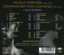 Nicola Antonio Porpora (1686-1768): Sonaten für Cello, Violine  &amp; Bc Nr.1-6, CD