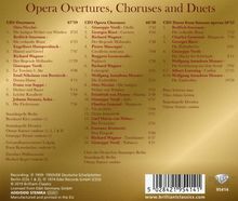 Opern-Ouvertüren, -Chöre und -Duette, 3 CDs