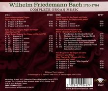 Wilhelm Friedemann Bach (1710-1784): Sämtliche Orgelwerke, 2 CDs
