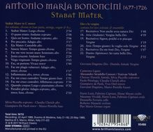 Antonio Maria Bononcini (1677-1726): Stabat Mater, CD