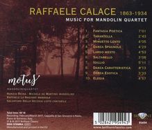 Raffaele Calace (1863-1934): Werke für Mandolinenquartett, CD