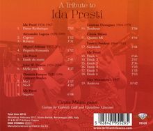 Cinzia Milani - A Tribute to Ida Presti, CD
