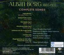Alban Berg (1885-1935): Sämtliche Lieder, 3 CDs