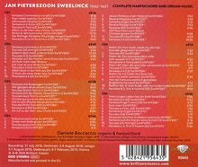 Jan Pieterszoon Sweelinck (1562-1621): Sämtliche Werke für Cembalo &amp; Orgel, 6 CDs