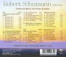 Robert Schumann (1810-1856): Werke für Klavier 4-händig, 2 CDs