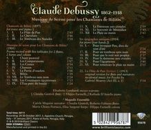 Claude Debussy (1862-1918): Les Chansons de Bilitis Nr.1-12, CD