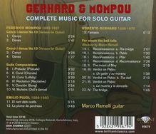 Robert Gerhard (1896-1970): For whom the Bell tolls für Gitarre, CD