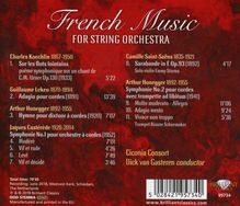 Französische Musik für  Streichorchester, CD