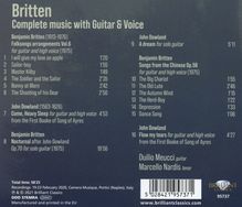 Benjamin Britten (1913-1976): Songs from the Chinese op.58, CD