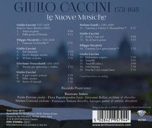 Giulio Caccini (1545-1618): Le Nuove Musiche, CD