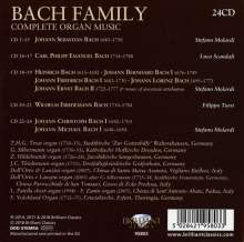 Bach Family - Die Orgelwerke der Bach-Familie, 24 CDs