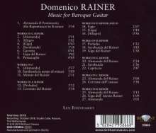 Domenico Rainer (18. Jahrhundert): Gitarrenwerke, CD