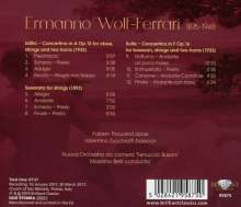 Ermanno Wolf-Ferrari (1876-1948): Idillo - Concertino für Oboe &amp; Orchester op.15, CD