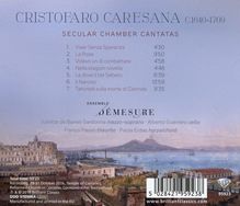 Cristofaro Caresana (1640-1709): Weltliche Kantaten für Sopran &amp; Bc, CD