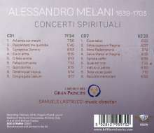 Alessandro Melani (1639-1703): Concerti Spirituali op.3 Nr.1-18, 2 CDs