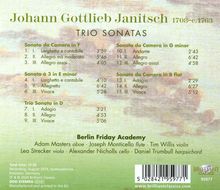 Johann Gottlieb Janitsch (1708-1763): Triosonaten, CD