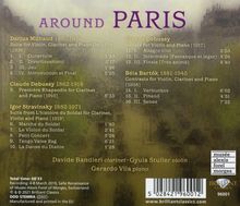 Around Paris - Werke für Klarinette,Violine,Klavier, CD