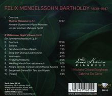 Felix Mendelssohn Bartholdy (1809-1847): Ein Sommernachtstraum für Klavier 4-händig, CD