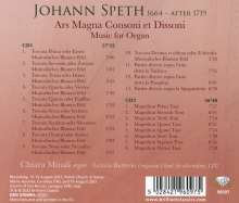 Johann Speth (1664-1728): Sämtliche Orgelwerke, 2 CDs