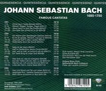 Johann Sebastian Bach (1685-1750): Kantaten BWV 4,12,22,38,42,45,51,54,57,67,73,80,98,131,140,143,147,170,199, 5 CDs