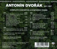 Antonin Dvorak (1841-1904): Sämtliche Symphonische Dichtungen &amp; Konzerte, 5 CDs