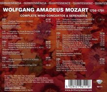 Wolfgang Amadeus Mozart (1756-1791): Bläserkonzerte (Ges.-Aufn.), 5 CDs