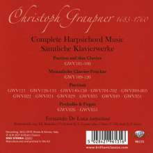Christoph Graupner (1683-1760): Sämtliche Werke für Cembalo, 14 CDs