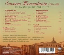 Saverio Mercadante (1795-1870): Kammermusik mit Flöte, CD